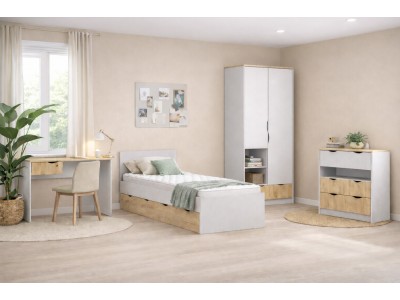 Подростковая спальня Грей