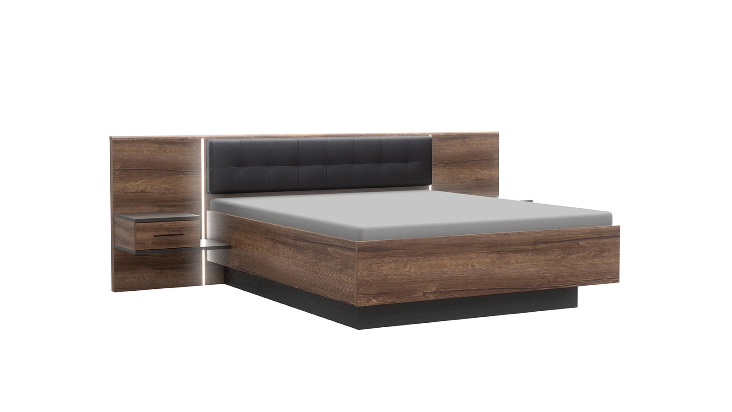  Комплект Мадлен ліжко + 2 тумби